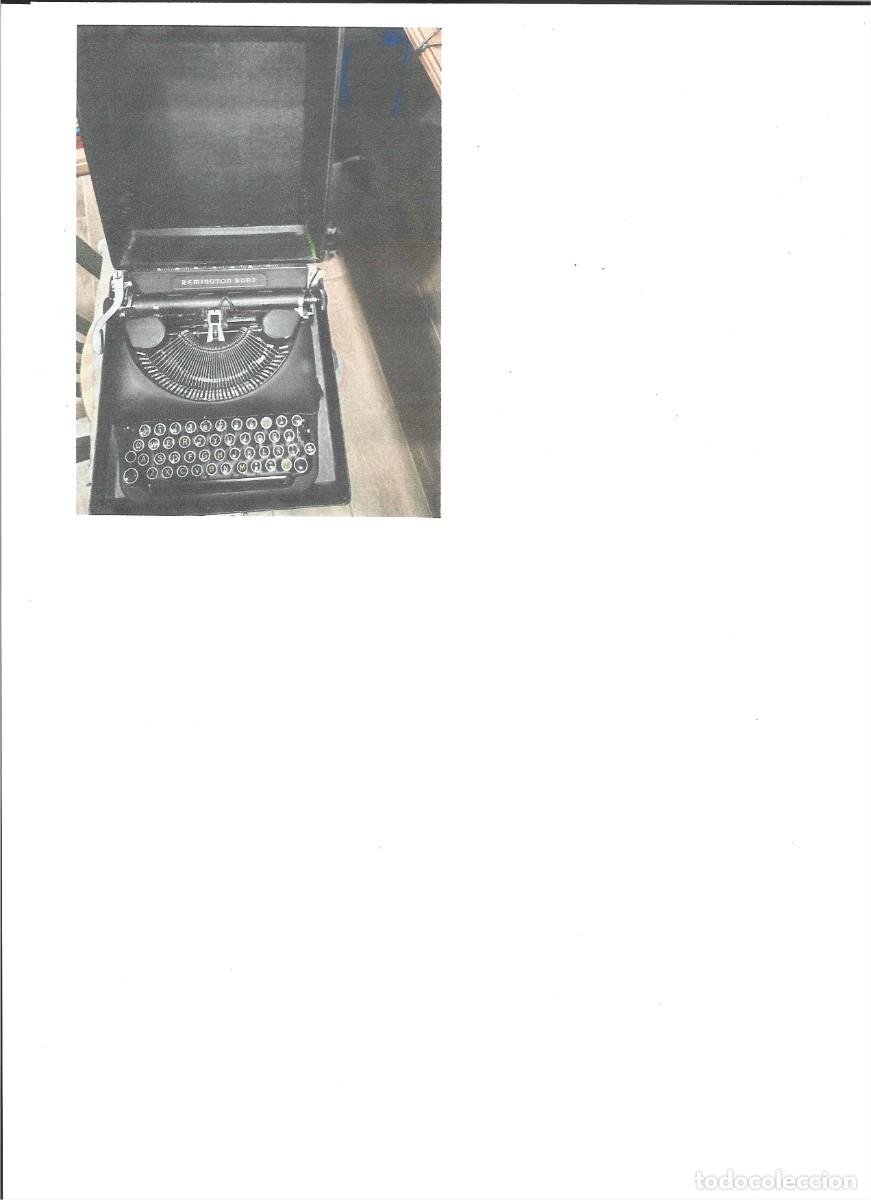 Antig&uuml;edades: Maquina de escribir antigua Remington rand