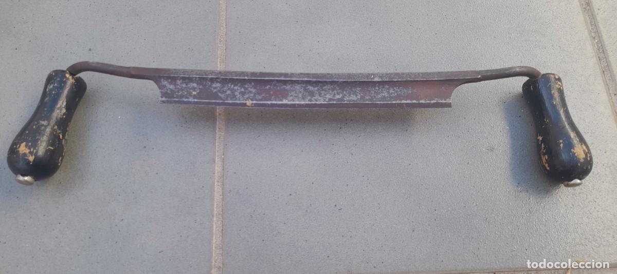 Antiquit&auml;ten: bastren /cepillo para rebajar, largo 43cm aprox, corte 22x3,4cm aprox
