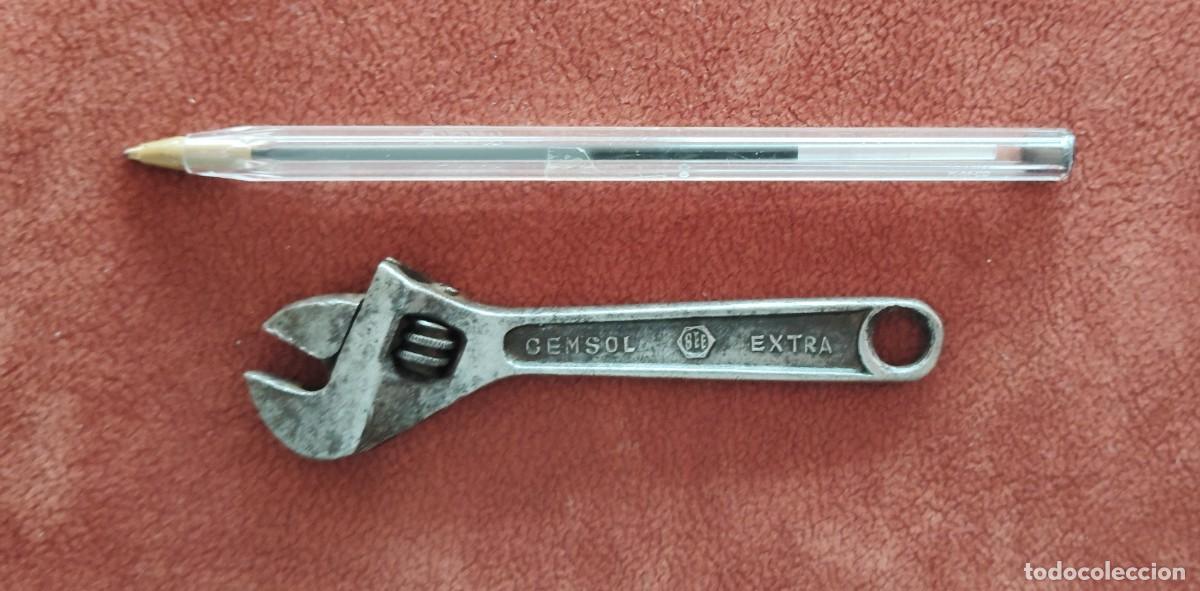 Antig&uuml;edades: ANTIGUA LLAVE INGLESA CEMSOL - MINIATURA- ENVIO INCLUIDO