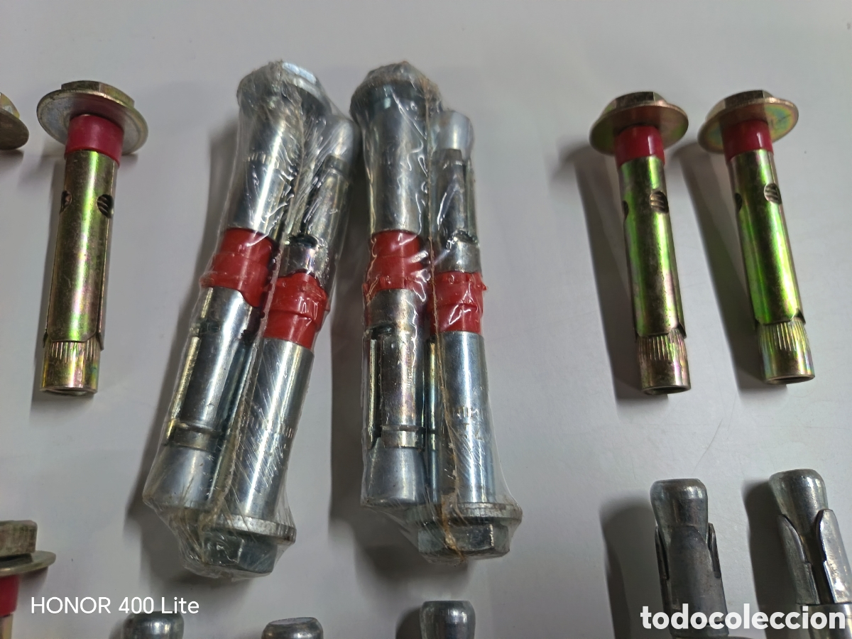 Antig&uuml;edades: Lote Tacos y Tirafondos Hormig&oacute;n - Foto 2