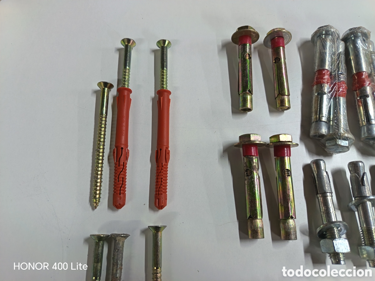 Antig&uuml;edades: Lote Tacos y Tirafondos Hormig&oacute;n - Foto 7
