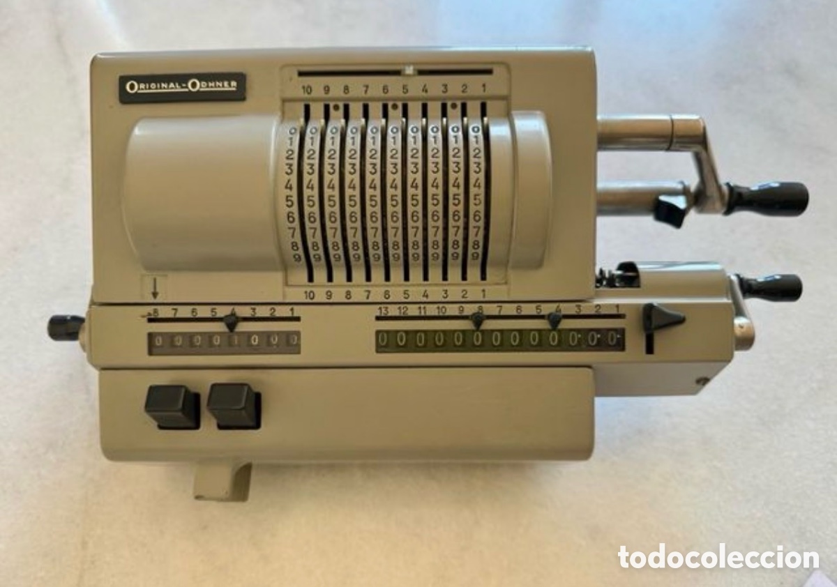 Antig&uuml;edades: Calculadora mec&aacute;nica Original Odhner sueca a&ntilde;os 50-60