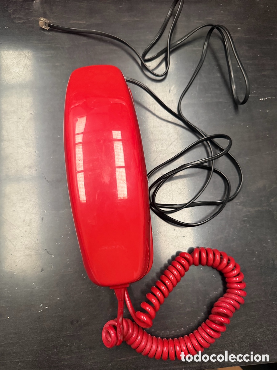 Tel&eacute;fonos: Tel&eacute;fono G&oacute;ndola Citesa Rojo Vintage - Foto 1