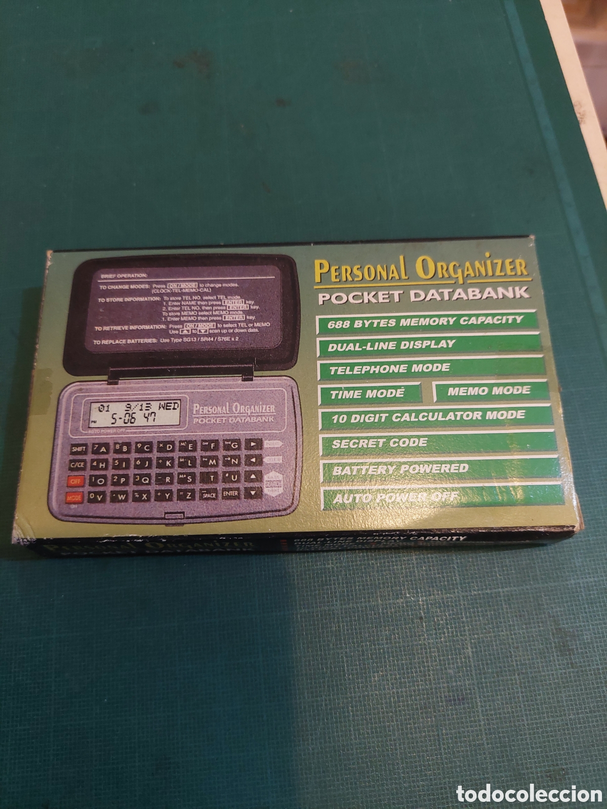 Antig&uuml;edades: PERSONAL ORGANIZER POCKET DATA BANK