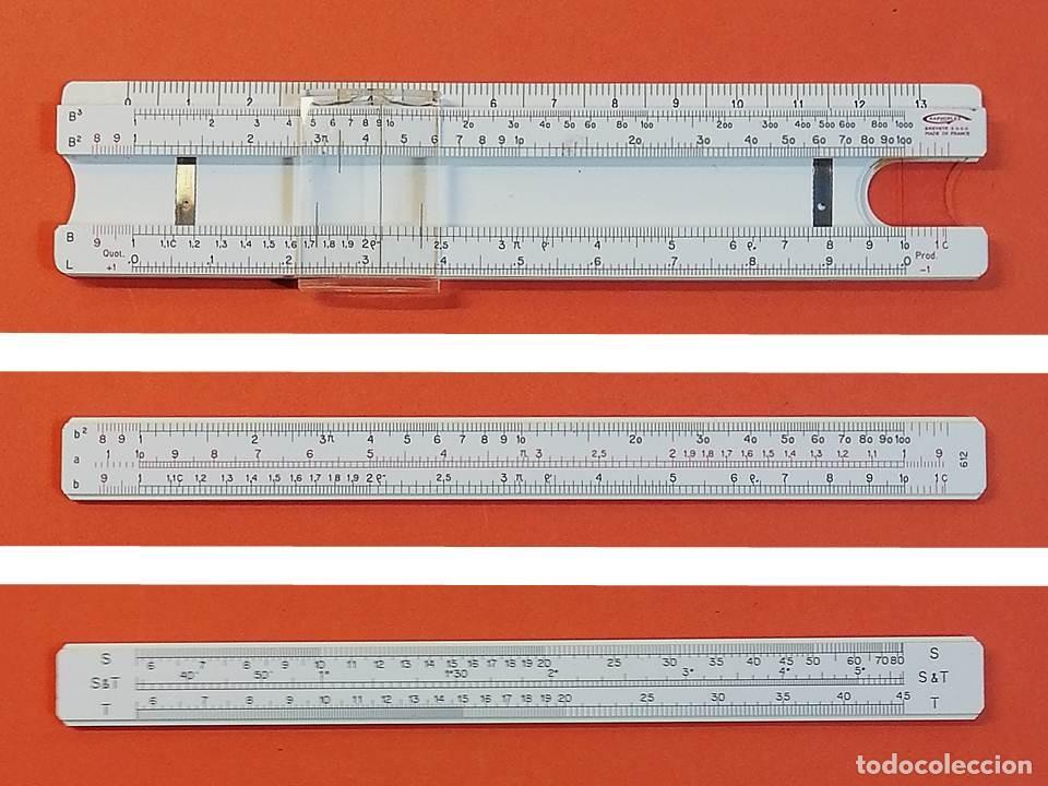 Antig&uuml;edades: REGLA DE C&Aacute;LCULO RAPHOFLEX 612 OTIS - Foto 2