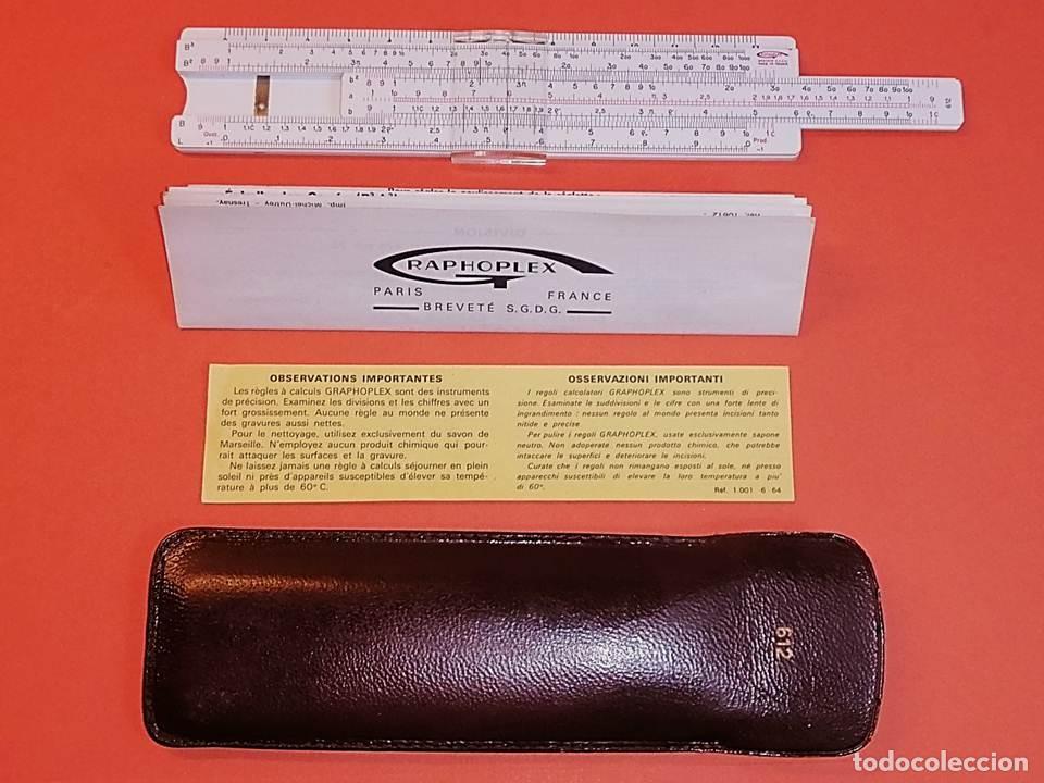 Antig&uuml;edades: REGLA DE C&Aacute;LCULO RAPHOFLEX 612 OTIS - Foto 3