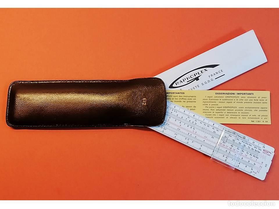 Antig&uuml;edades: REGLA DE C&Aacute;LCULO RAPHOFLEX 612 OTIS - Foto 4