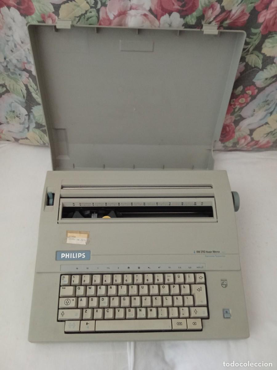 Antig&uuml;edades: M&aacute;quina de escribir Philips