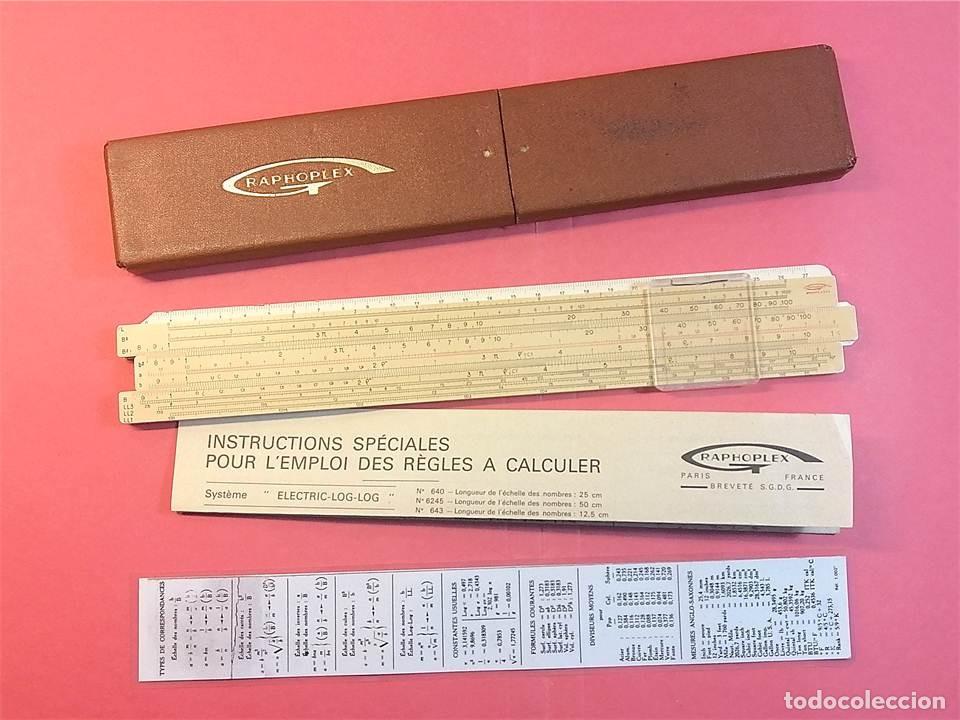 Antig&uuml;edades: REGLA DE C&Aacute;LCULO RAPHOPLEX 640