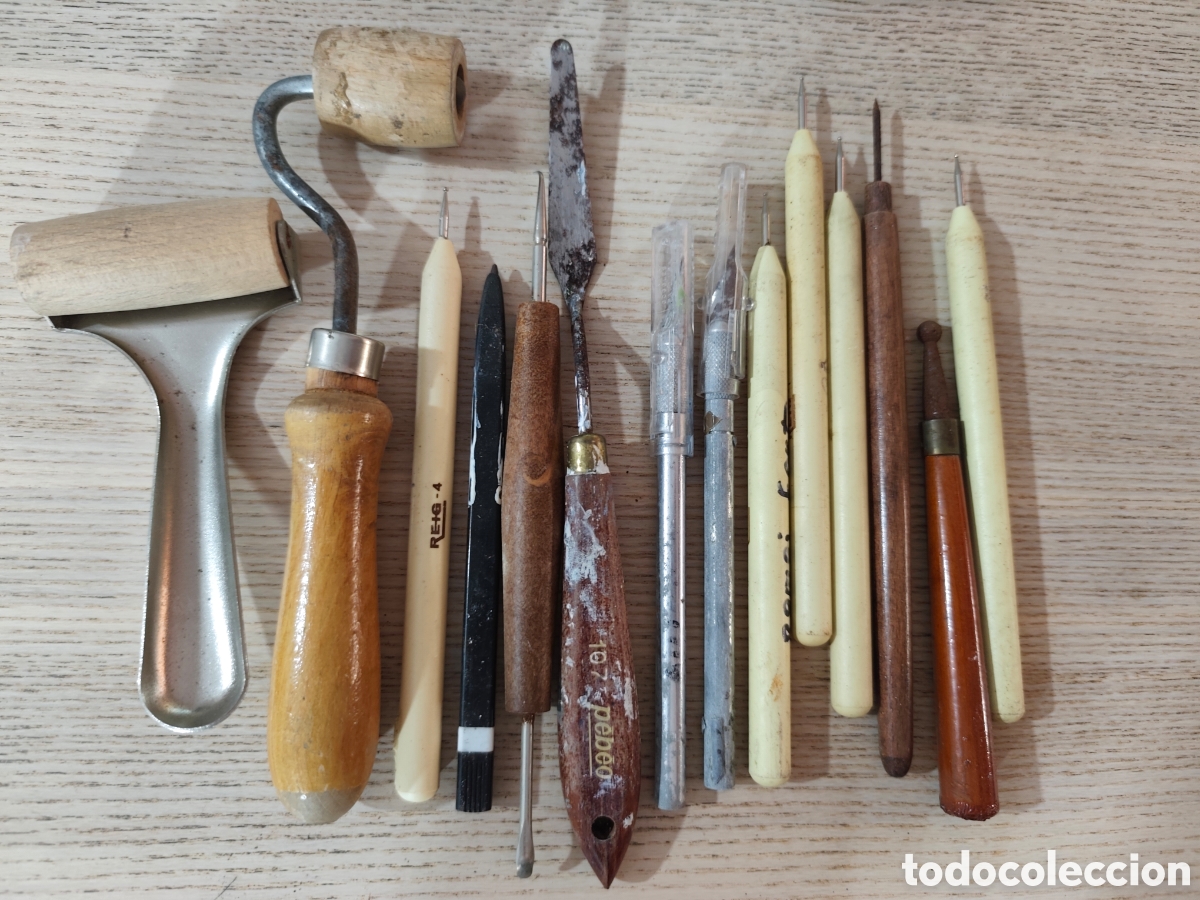 Antig&uuml;edades: Lote vintage repujado