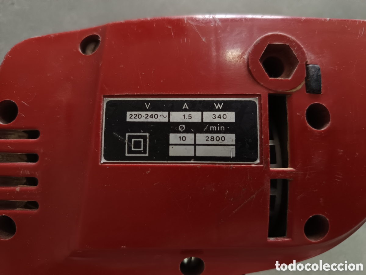Antig&uuml;edades: Taladro Tenax hobby, modelo TLP.341 - Foto 4