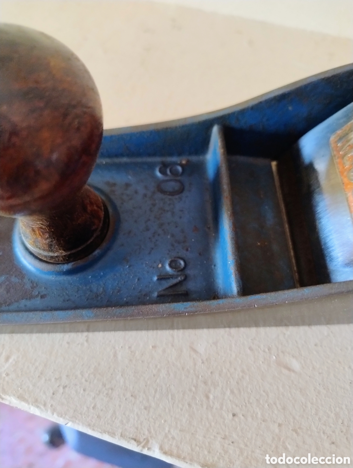 Antig&uuml;edades: Cepillo carpintero Record n&deg;6 - Foto 3
