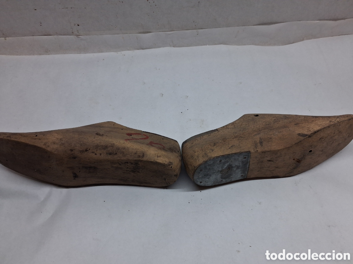 Antig&uuml;edades: Pareja hormas madera 40 - Foto 3