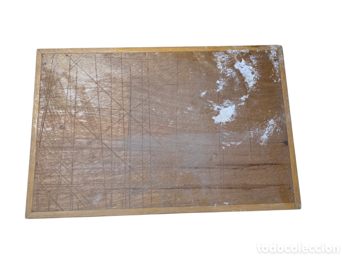 Antig&uuml;edades: Ped&iacute;grafo antiguo en madera - Foto 7