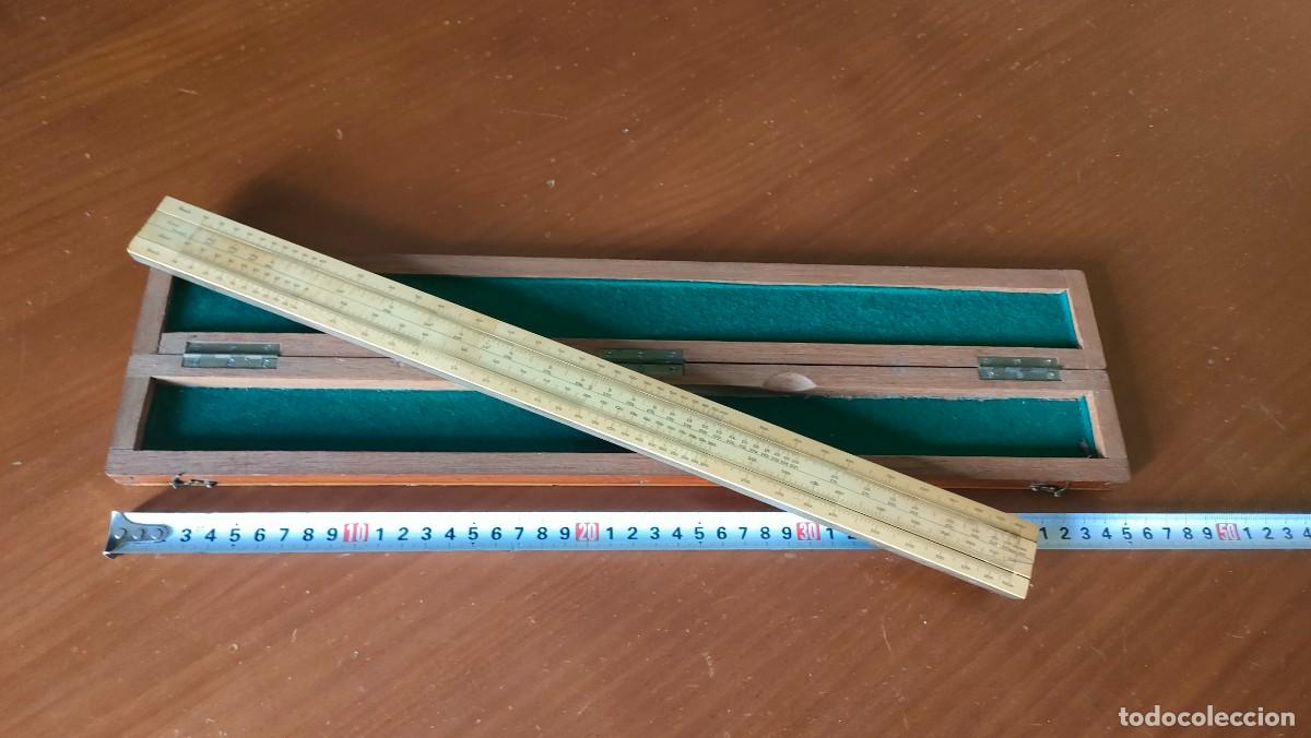 Antig&uuml;edades: REGLA TAQUIMETRICA DE RICHER REGLA DE CALCULO REGLE A CALCUL SLIDE RULE