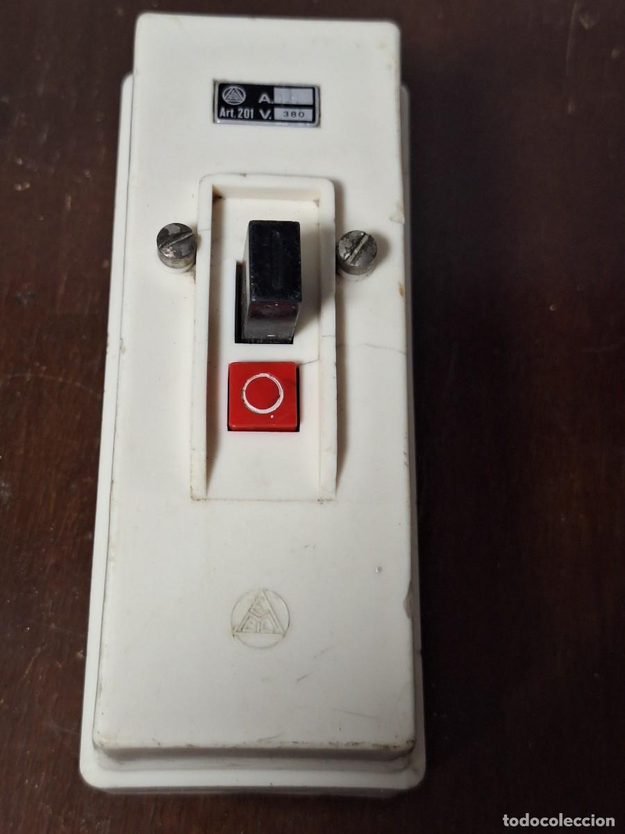 Antig&uuml;edades: Antiguo Interruptor Diferencial Autom&aacute;tico Marca ENVID Electricidad Hogar e Industrial