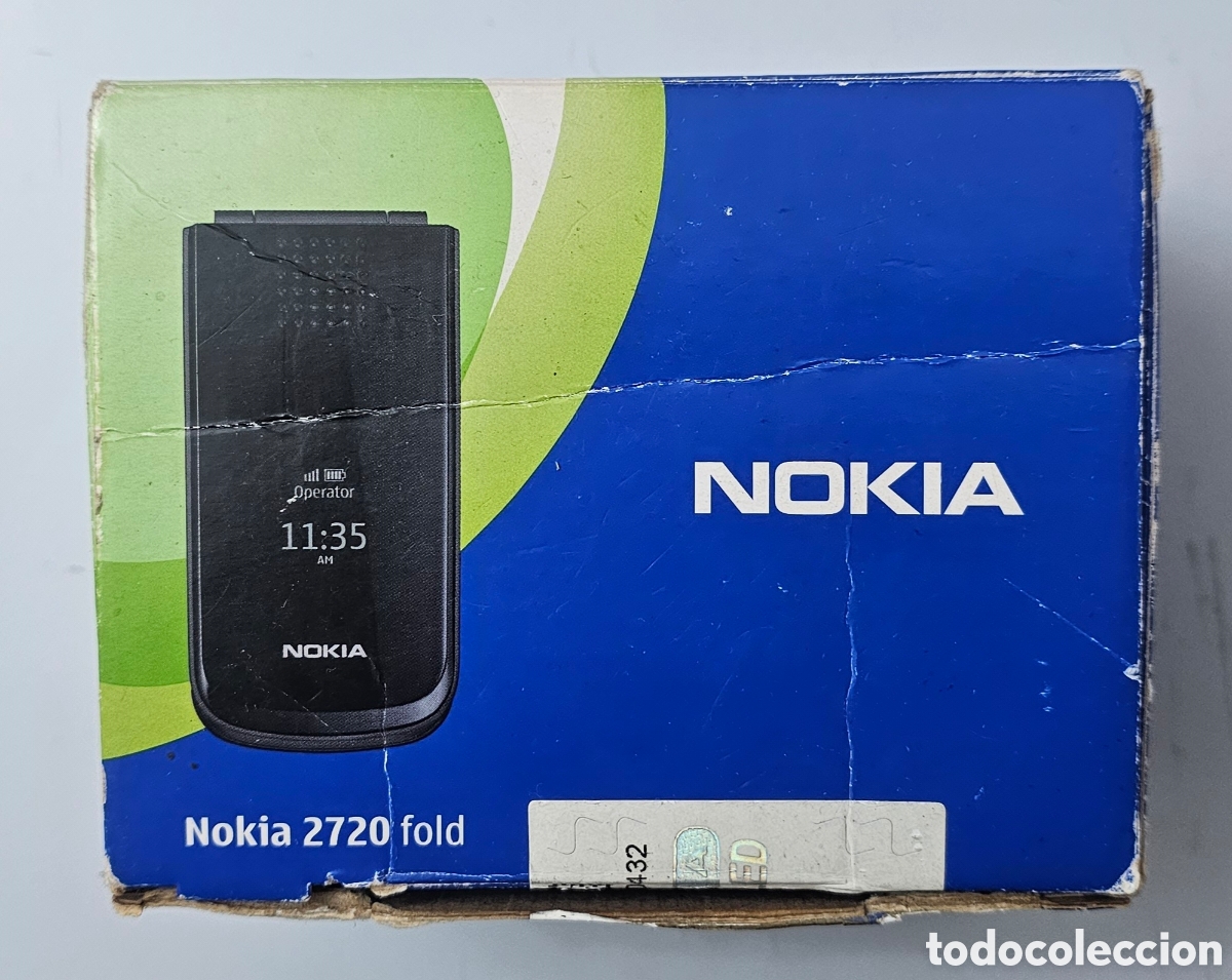 Tel&eacute;fonos: TEL&Eacute;FONO MOVIL NOKIA 2720 FOLD SOLO CAJA Y LIBRO DE INSTRUCCIONES