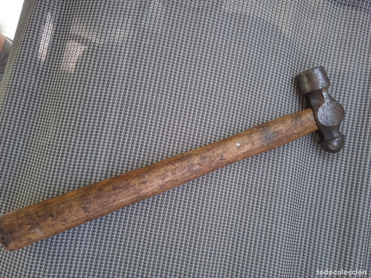 Antig&uuml;edades: MARTILLO DE BOLA , DE MECANICO