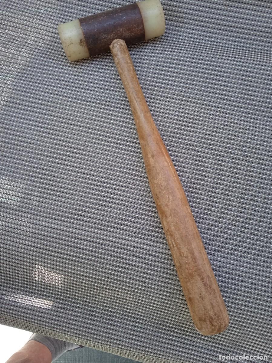 Antig&uuml;edades: MARTILLO DE NYLON , DE MECANICO