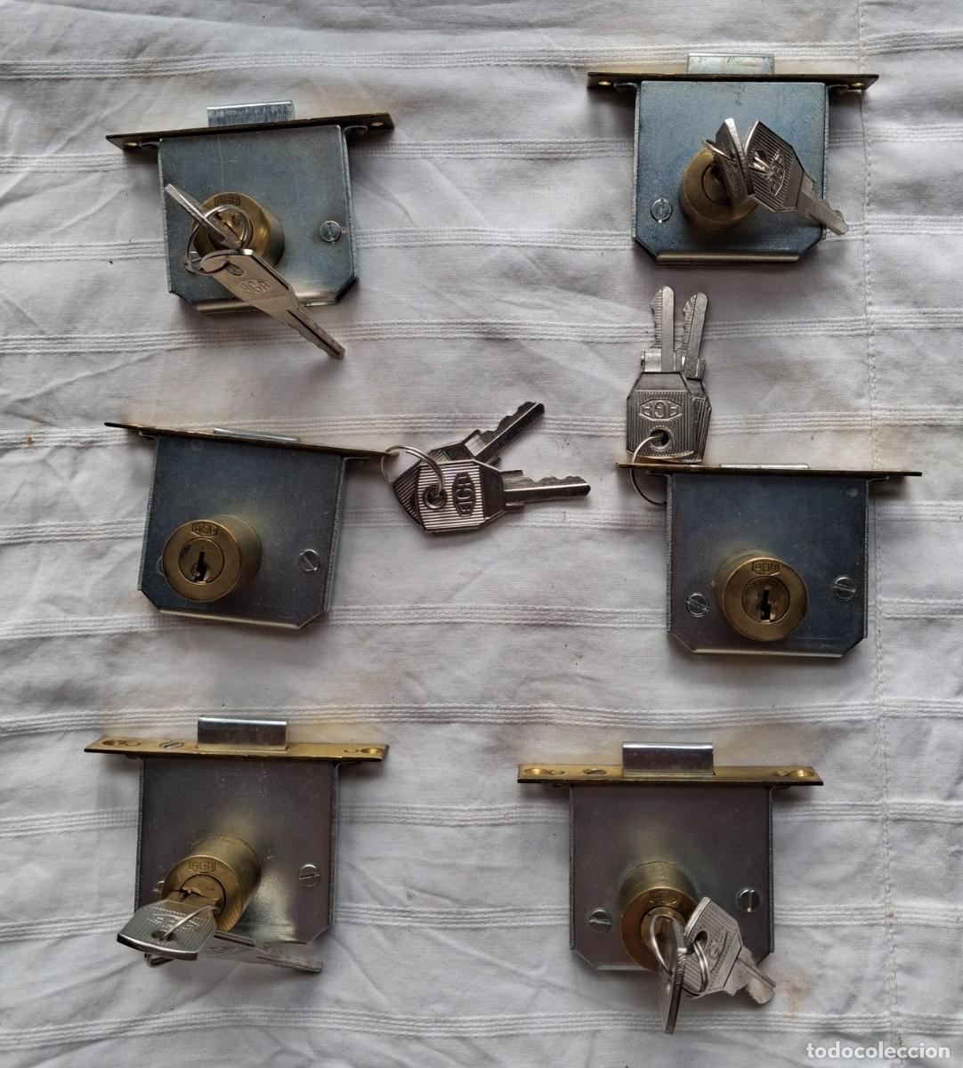 Antig&uuml;edades: Cerraduras AGA para muebles - Foto 4