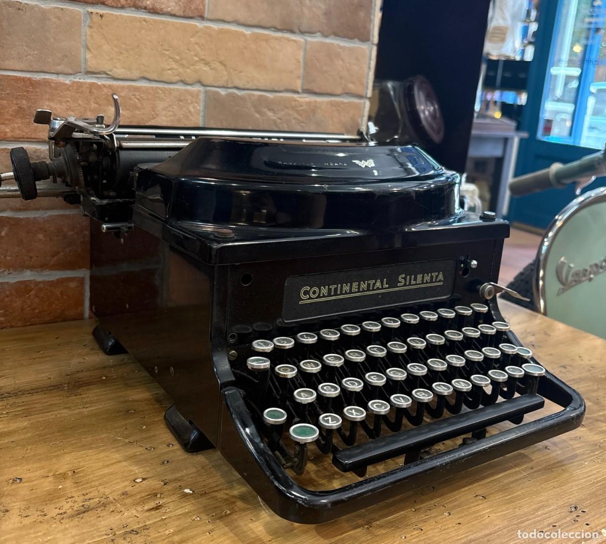 Antig&uuml;edades: M&aacute;quina de escribir Continental Silenta - Foto 3