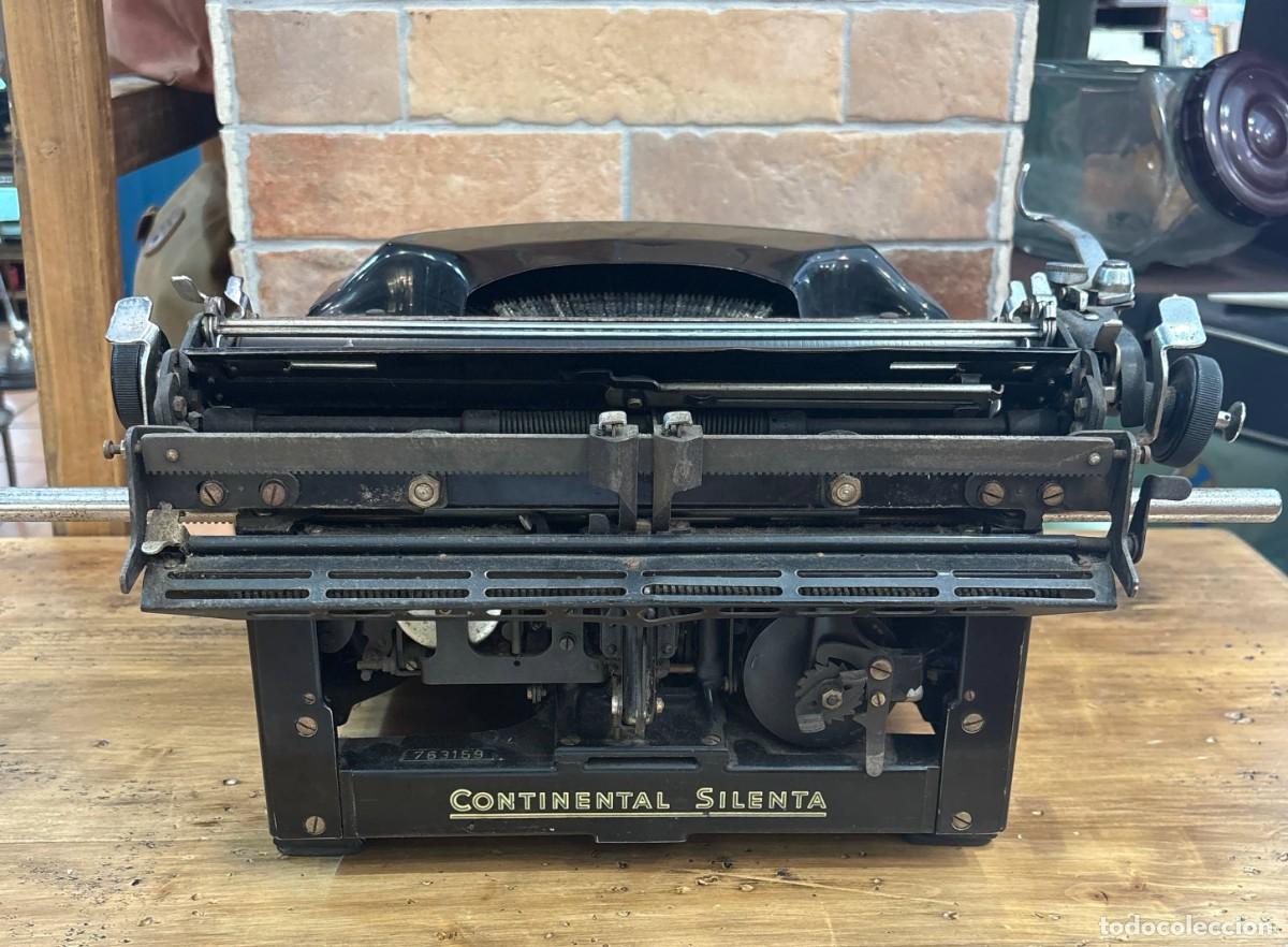 Antig&uuml;edades: M&aacute;quina de escribir Continental Silenta - Foto 6
