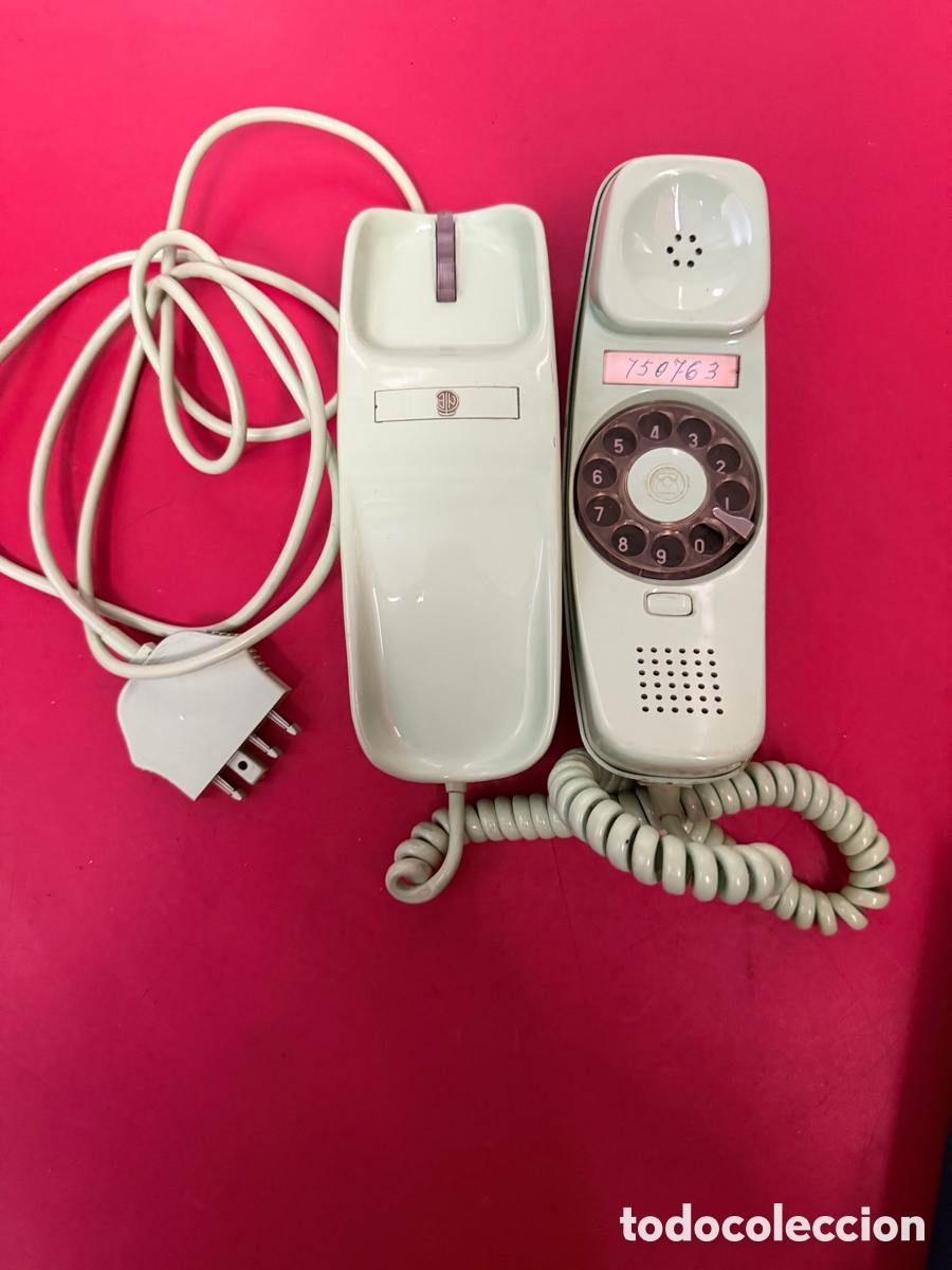 Tel&eacute;fonos: Tel&eacute;fono antiguo CITESA disco beige - Foto 2