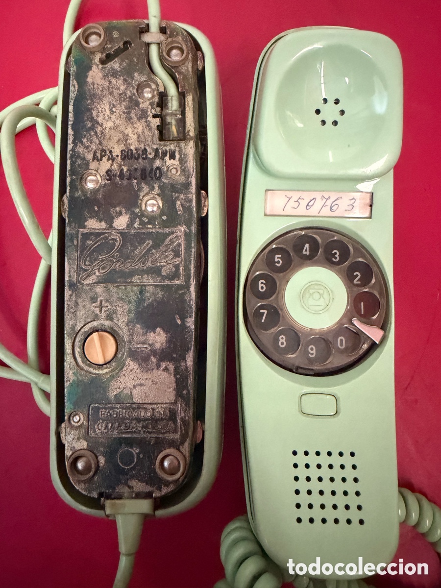 Tel&eacute;fonos: Tel&eacute;fono antiguo CITESA disco beige - Foto 3