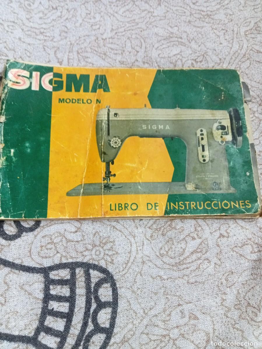 Antig&uuml;edades: LIBRO DE INSTRUCCIONES SIGMA