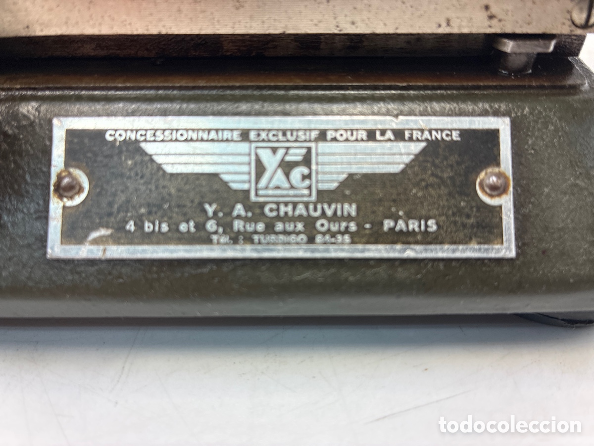 Antig&uuml;edades: M&aacute;quina de calcular Vaucanson. - Foto 3