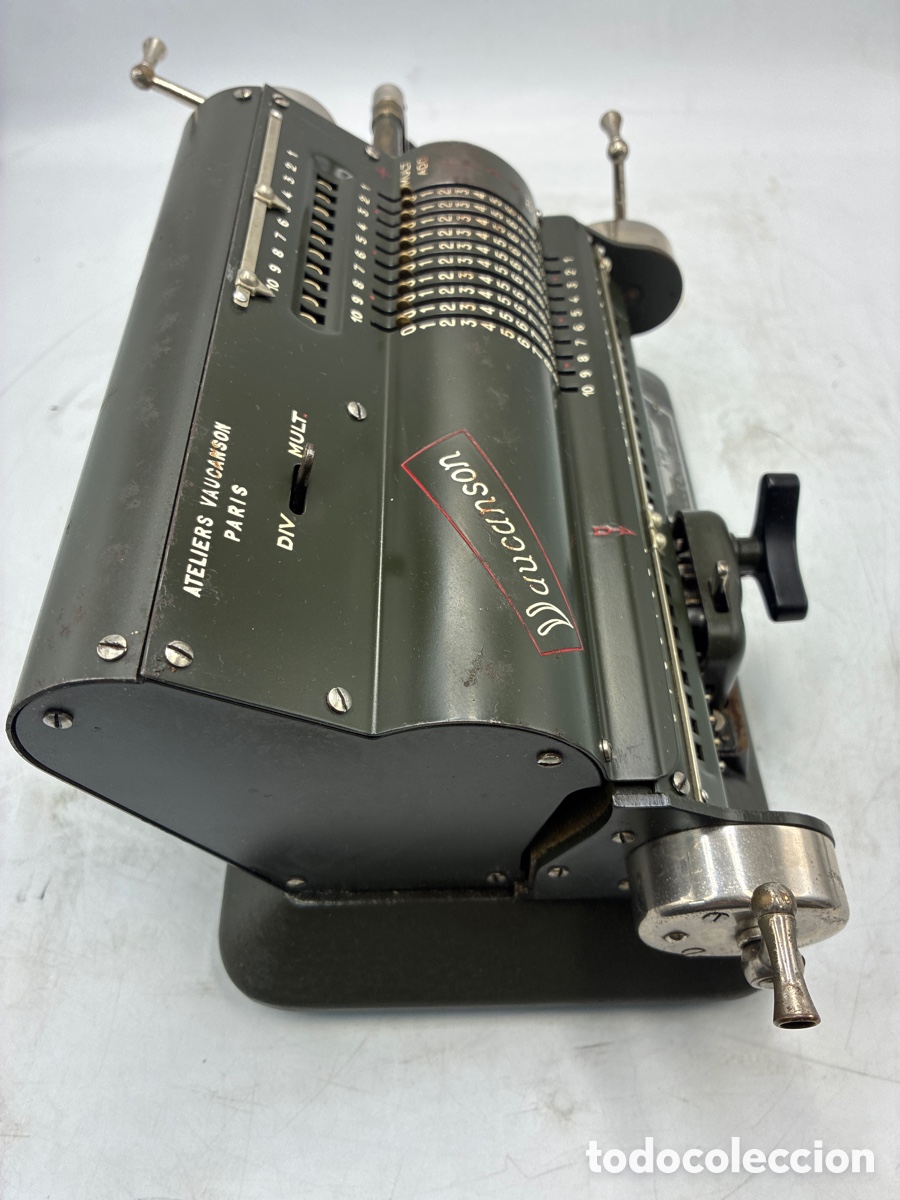 Antig&uuml;edades: M&aacute;quina de calcular Vaucanson. - Foto 5