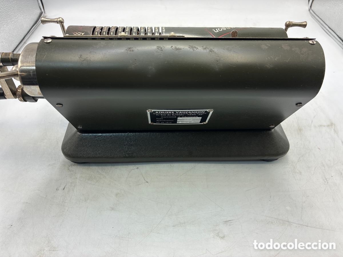 Antig&uuml;edades: M&aacute;quina de calcular Vaucanson. - Foto 6