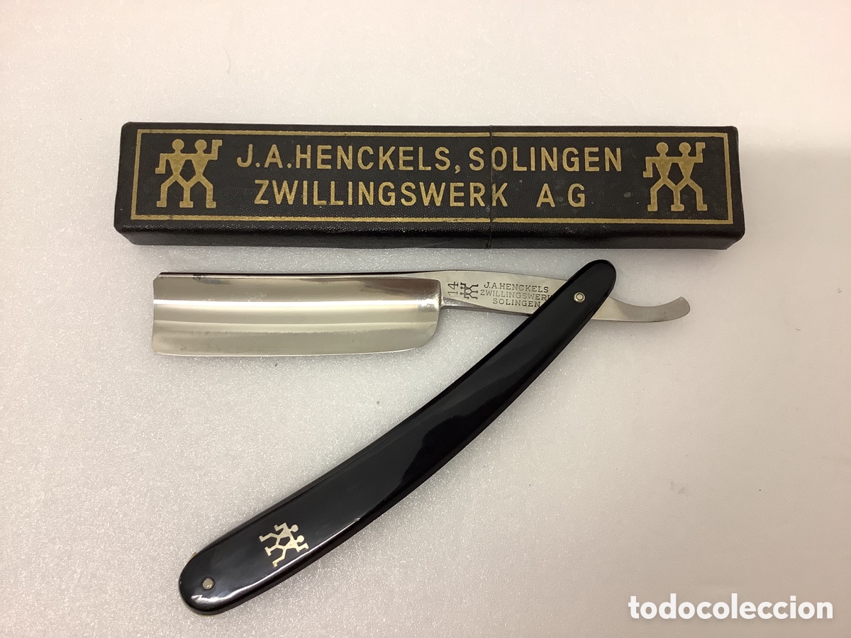 Antig&uuml;edades: SOLINGEN NAVAJA J.A HENCKELS 14 IMPECABLE