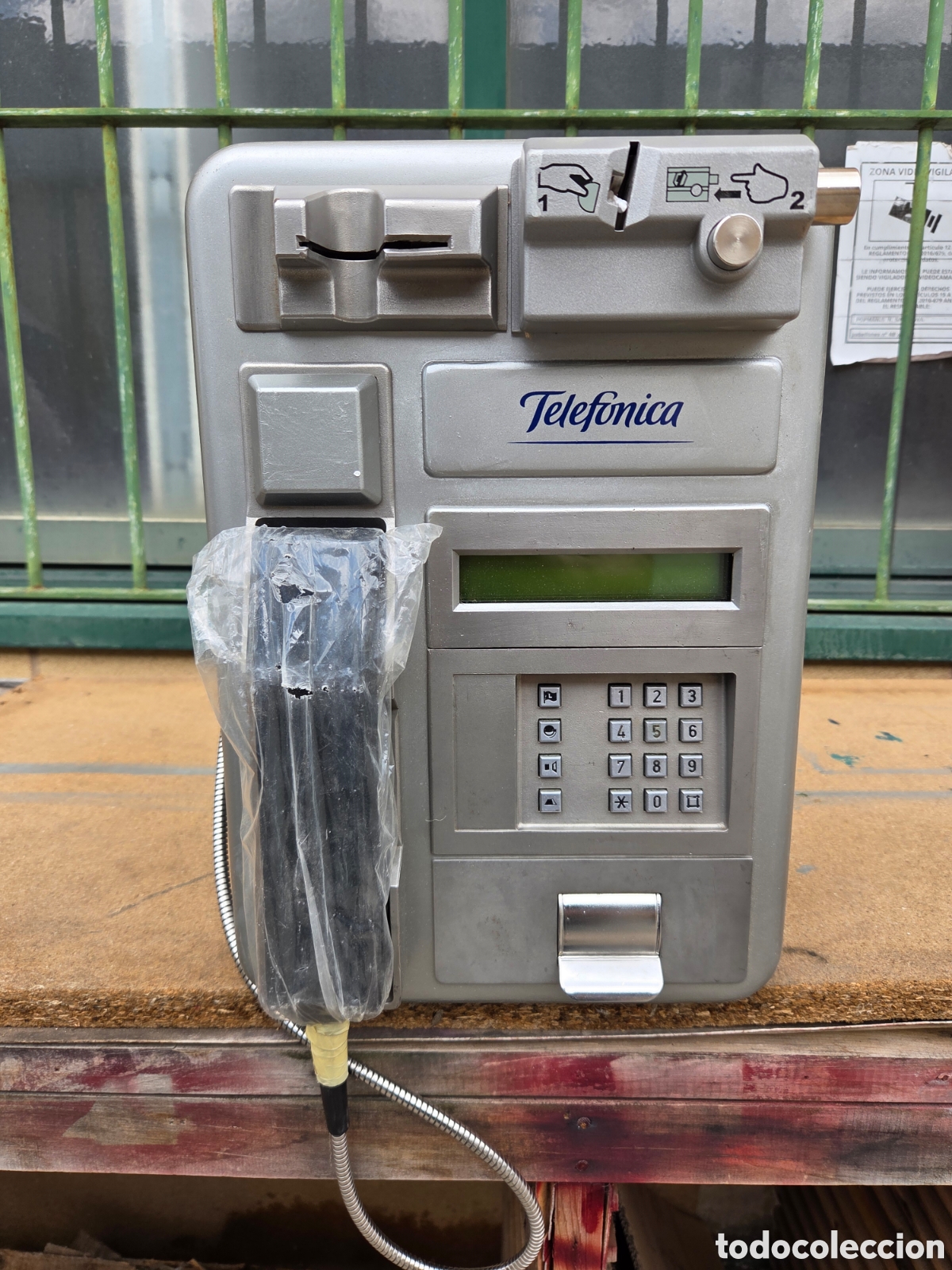 Tel&eacute;fonos: Telefono publico cabina monedas telefonica a&ntilde;os 90