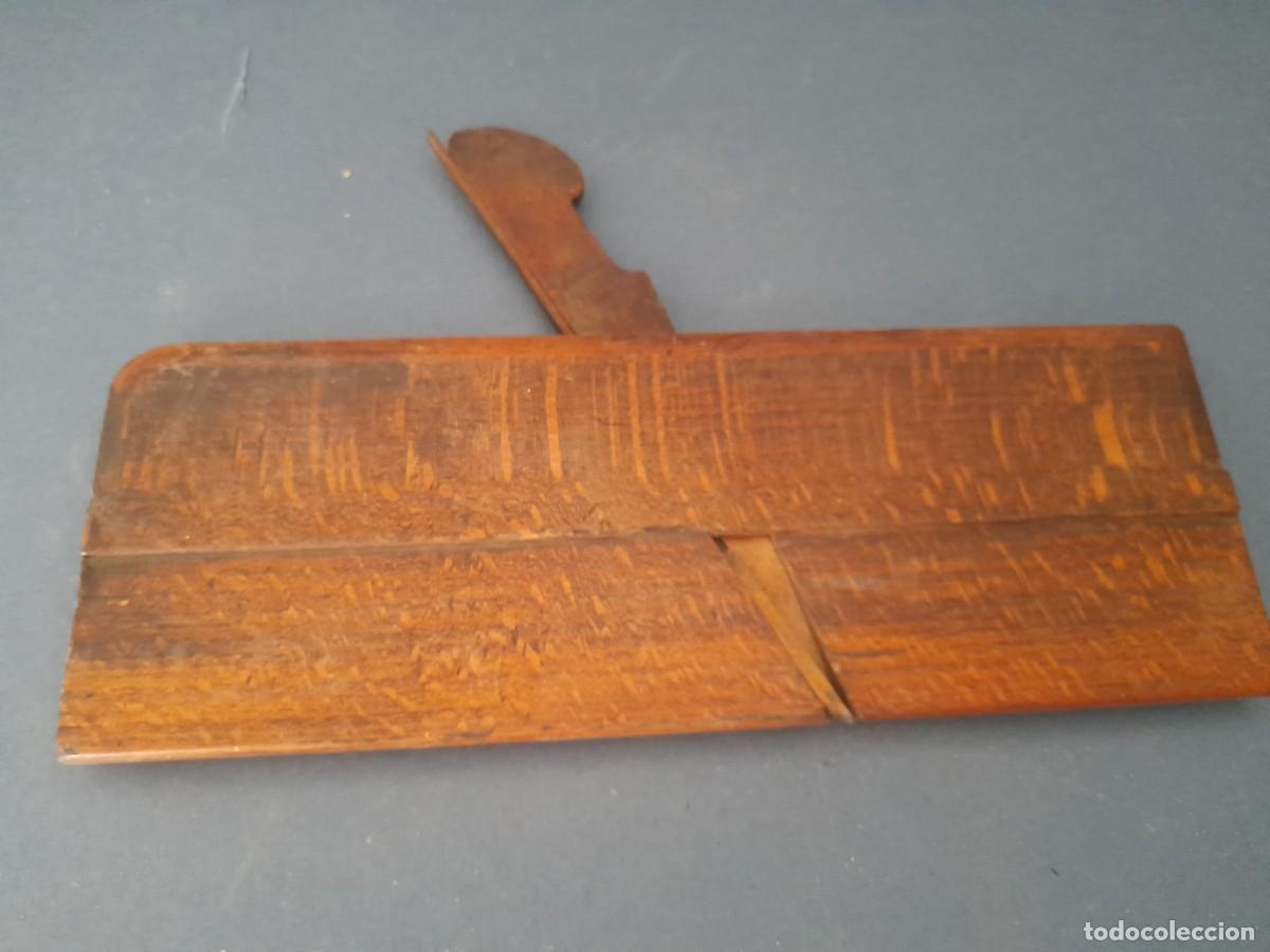 Antig&uuml;edades: garlopin , capillo de carpintero, corte concavo 6mm aprox, largo 24cm aprox