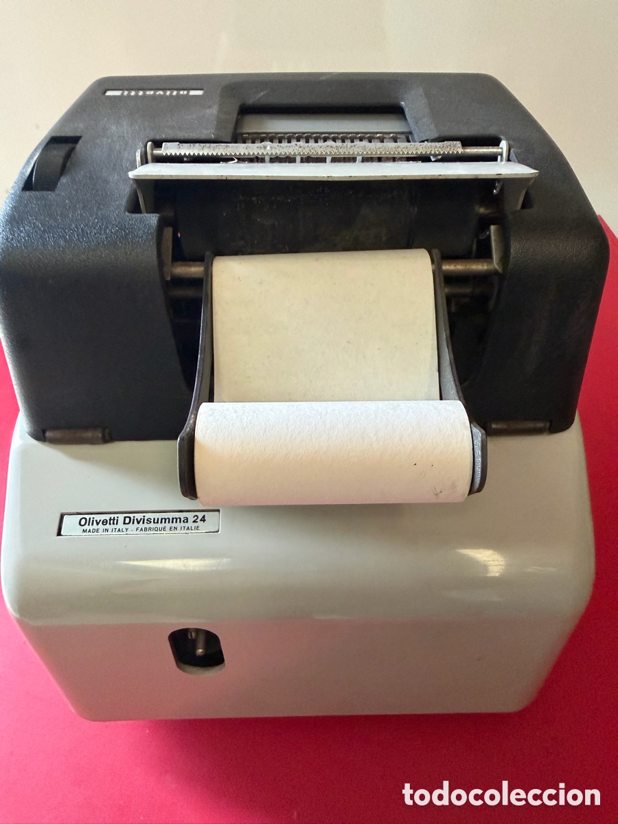 Antig&uuml;edades: Calculadora Olivetti Divisumma 24 El&eacute;ctrica - Foto 4