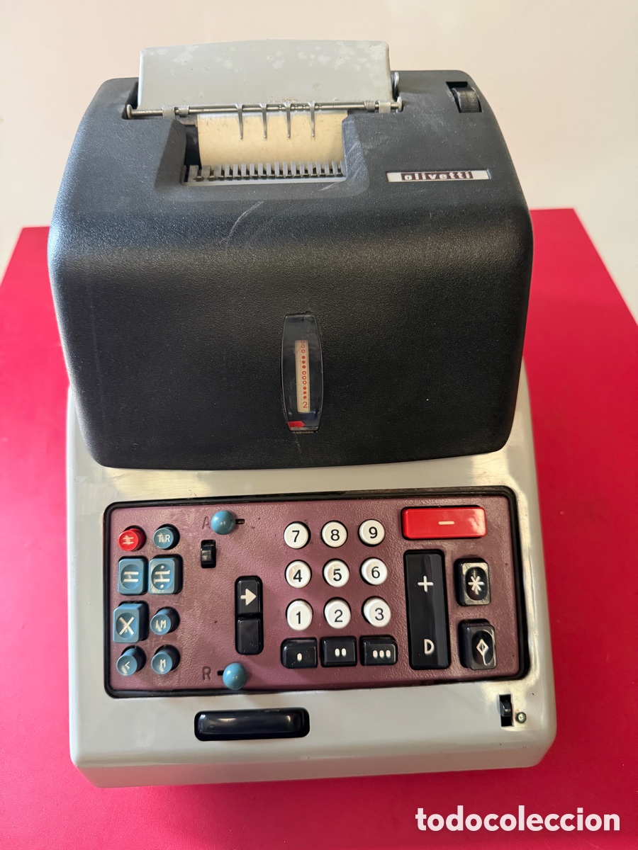 Antig&uuml;edades: Calculadora Olivetti Divisumma 24 El&eacute;ctrica