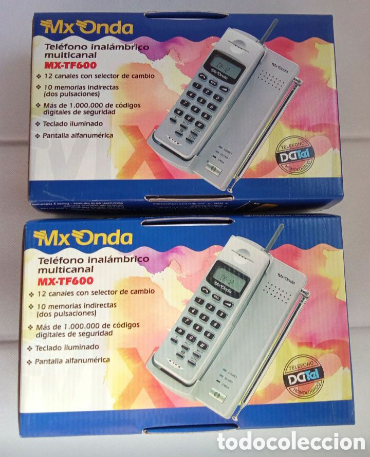 Phones: LOTE de 2 Tel&eacute;fonos a&ntilde;o 1997-1998 en estado de f&aacute;brica.