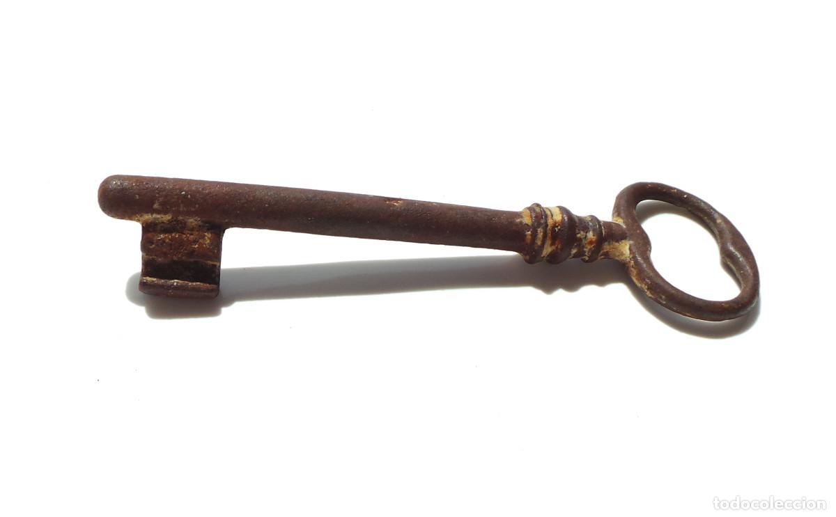 Antig&uuml;edades: LLAVE DE COLECCI&Oacute;N.- 10,5 CM DE LARGO. - Foto 4