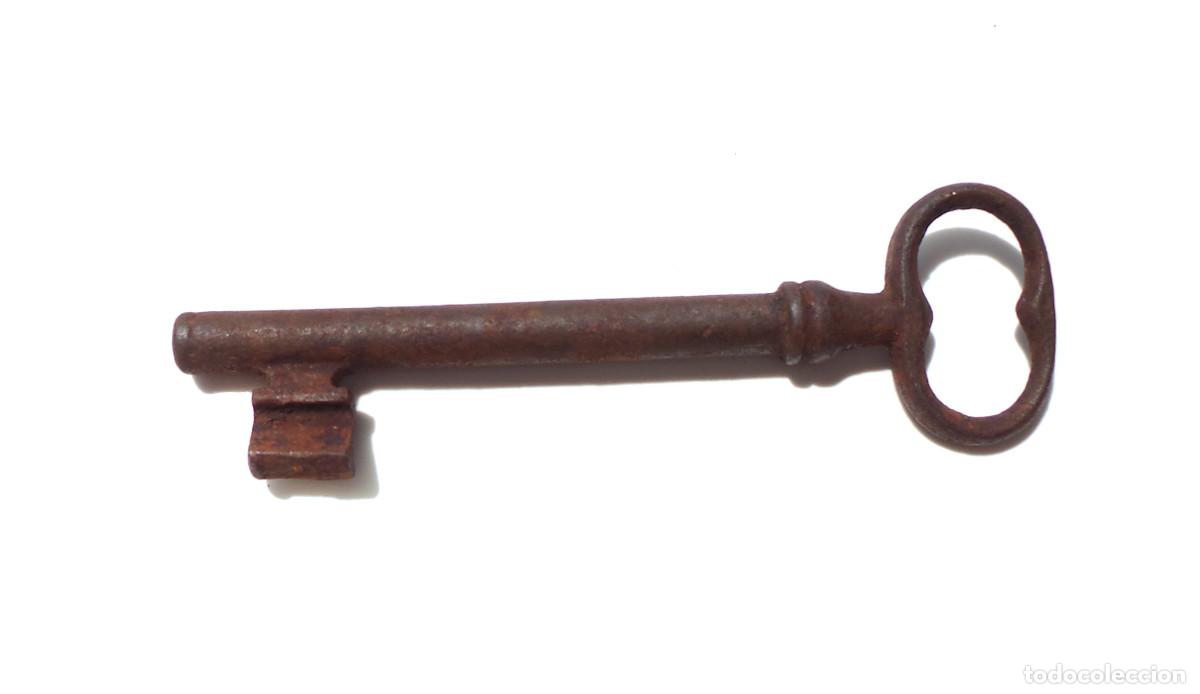 Antig&uuml;edades: LLAVE DE COLECCI&Oacute;N.- 13,3 CM DE LARGO. - Foto 4