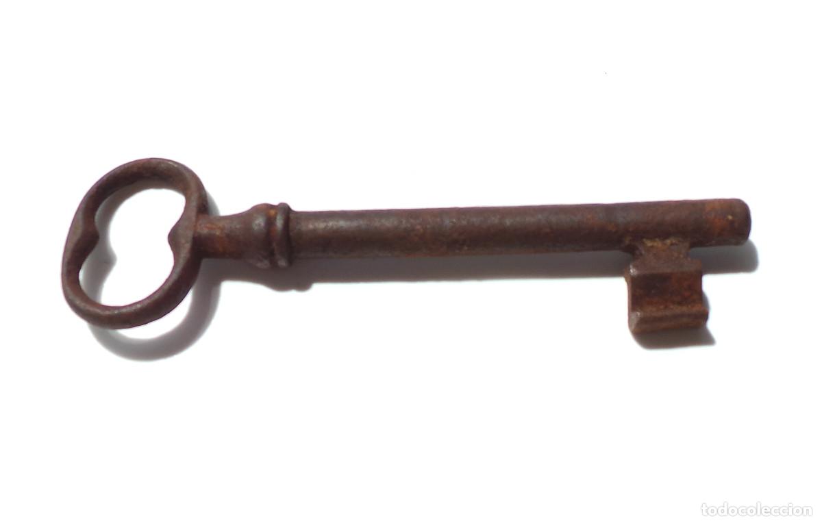 Antig&uuml;edades: LLAVE DE COLECCI&Oacute;N.- 13,3 CM DE LARGO. - Foto 8