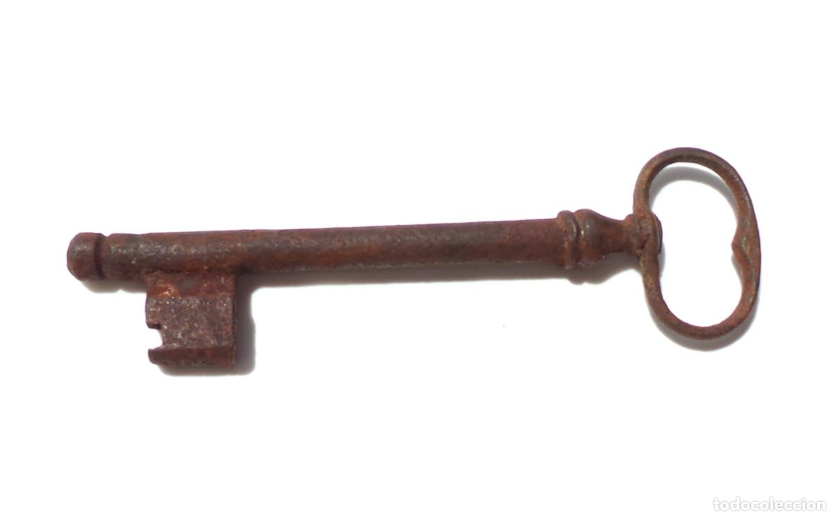 Antig&uuml;edades: LLAVE DE COLECCI&Oacute;N.- 12,7 CM DE LARGO. - Foto 4
