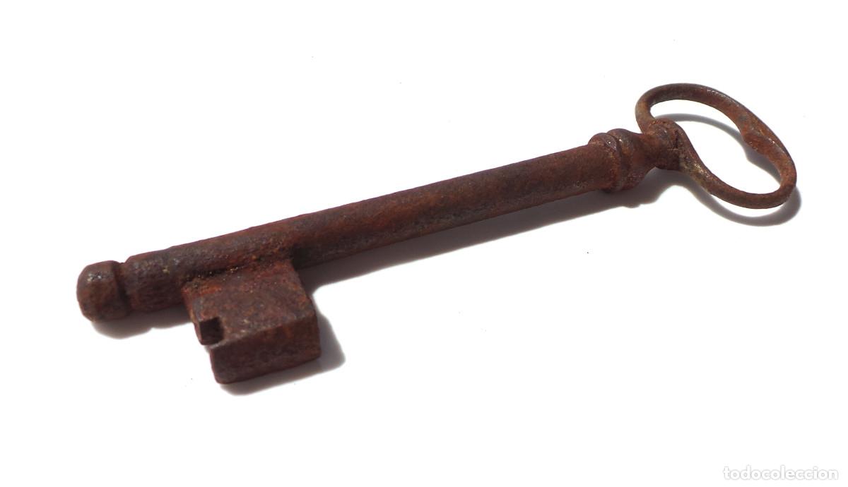 Antig&uuml;edades: LLAVE DE COLECCI&Oacute;N.- 12,7 CM DE LARGO. - Foto 5