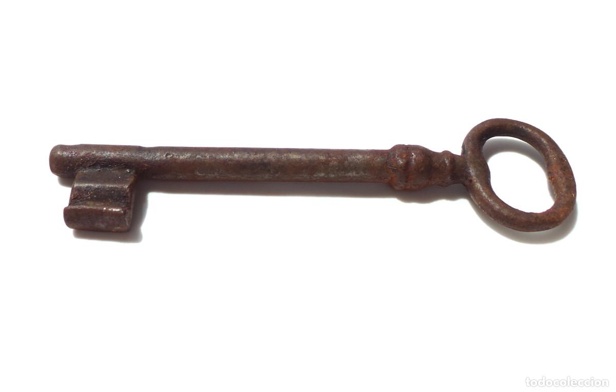 Antig&uuml;edades: LLAVE DE COLECCI&Oacute;N.- 11 CM DE LARGO. - Foto 2