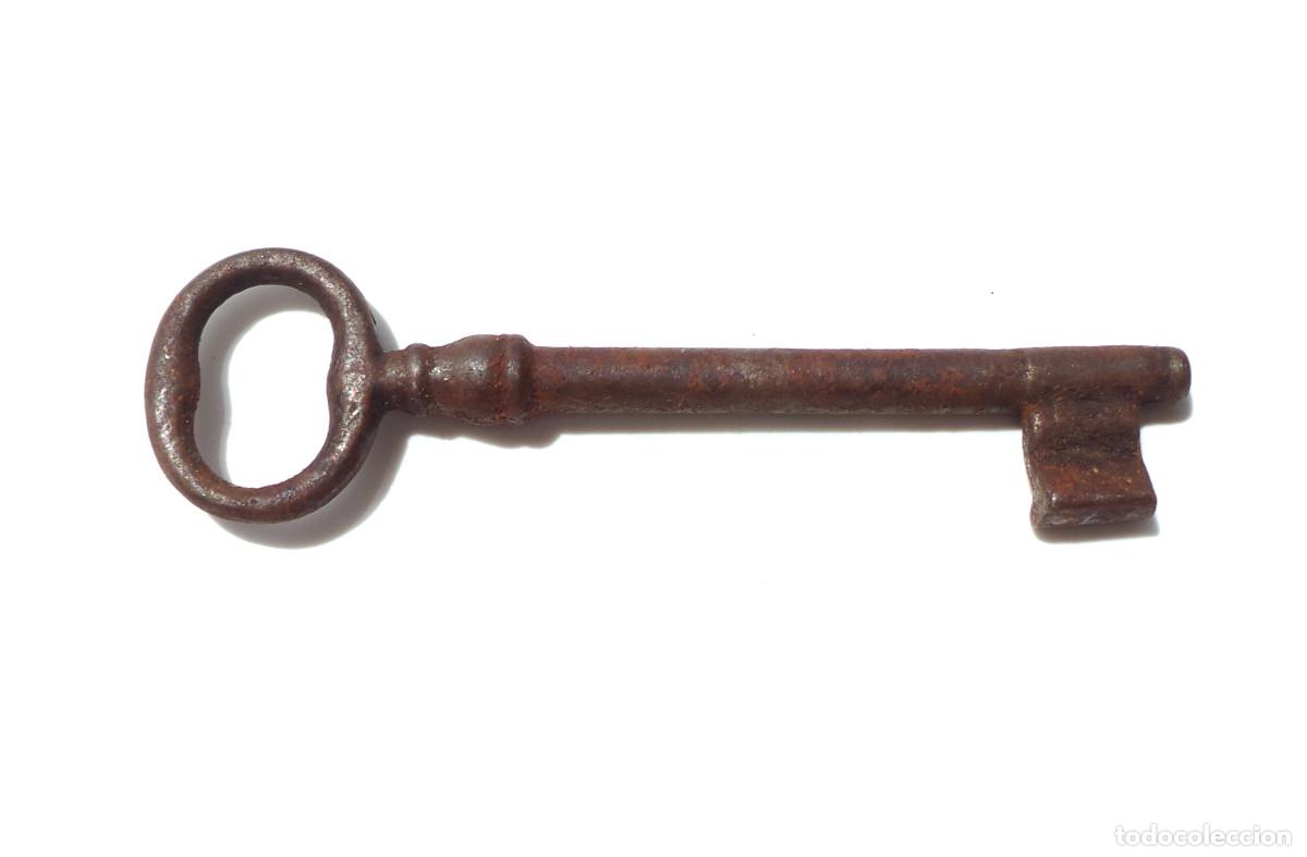 Antig&uuml;edades: LLAVE DE COLECCI&Oacute;N.- 11 CM DE LARGO. - Foto 3