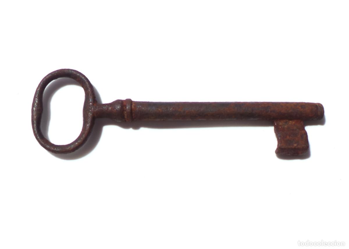 Antig&uuml;edades: LLAVE DE COLECCI&Oacute;N.- 12,5 CM DE LARGO. - Foto 4