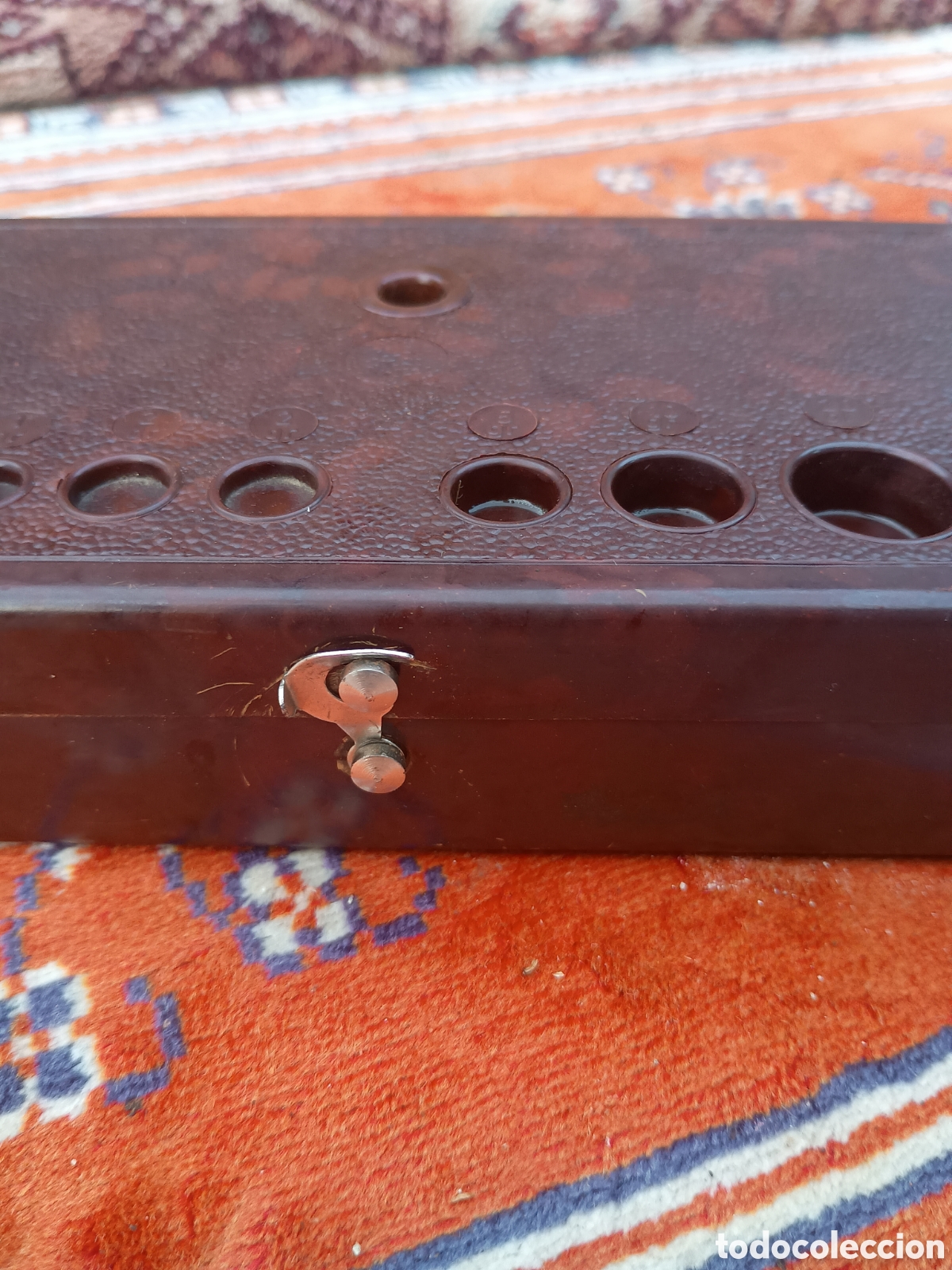 Antig&uuml;edades: Balanza caja baquelita - Foto 4