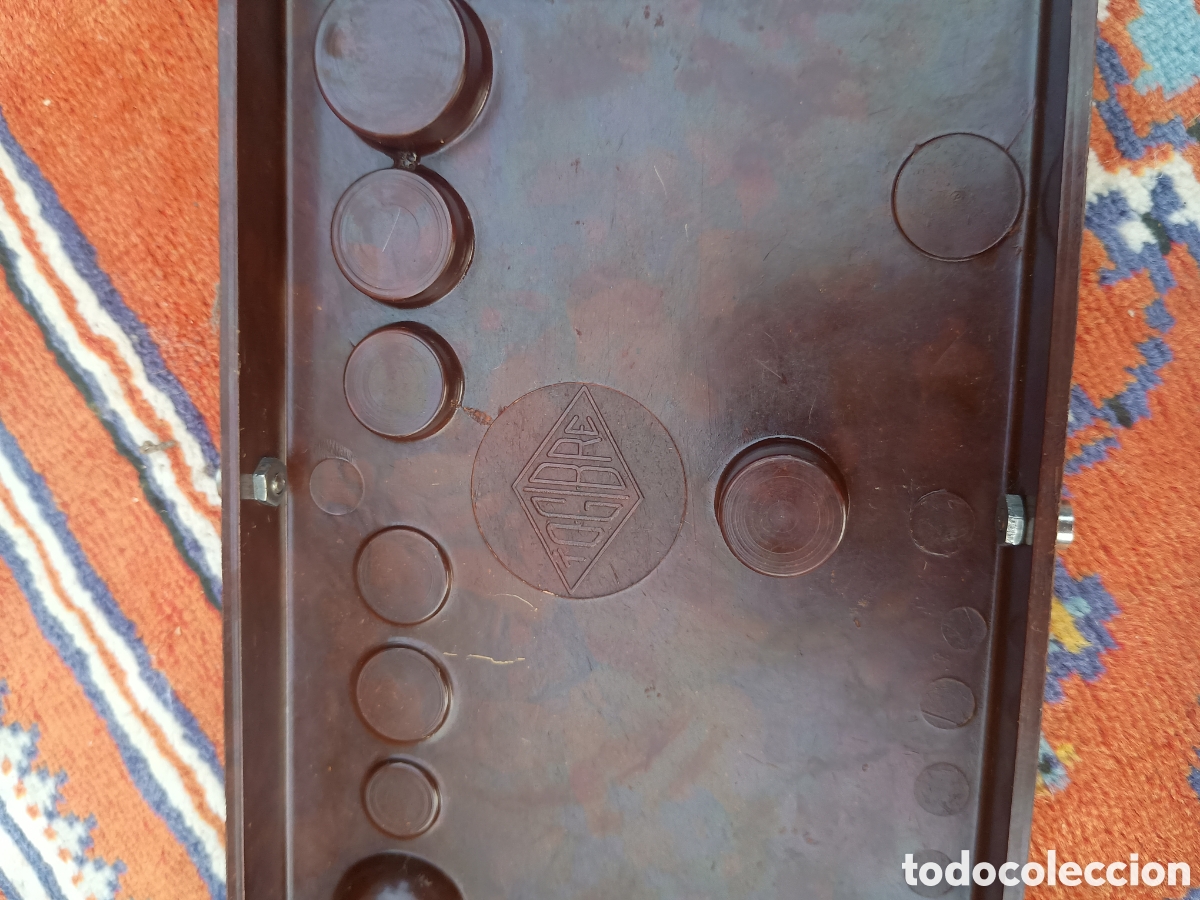 Antig&uuml;edades: Balanza caja baquelita - Foto 6