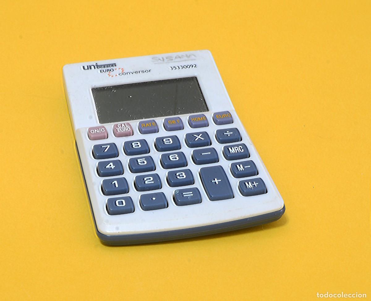 Antig&uuml;edades: Calculadora Unicor, conversi&oacute;n Euro , colecci&oacute;n - Foto 1