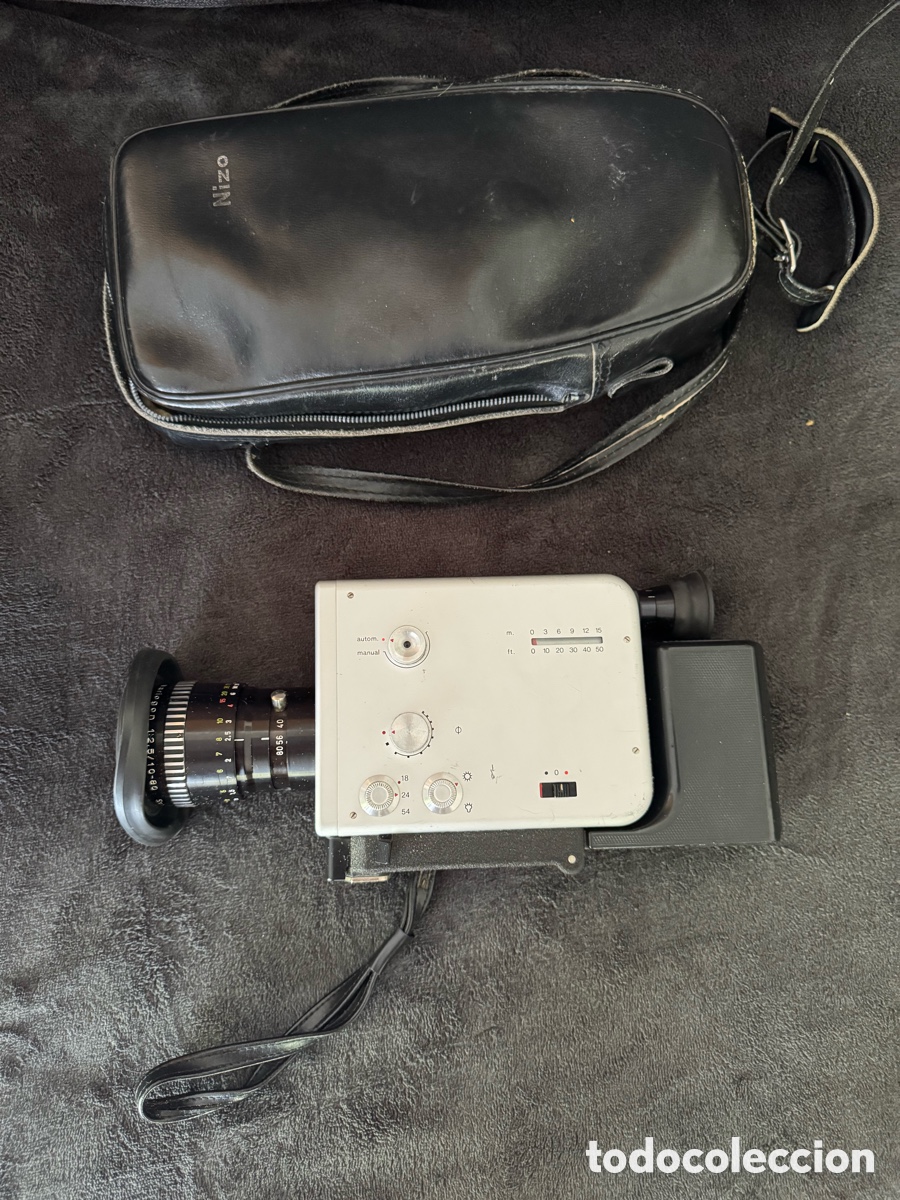 Antig&uuml;edades: C&aacute;mara de cine Nizo S80 (Braun) &ndash; Colecci&oacute;n privada, impecable y funcional
